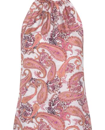 Karmamia Copenhagen Top Eloise White Poppy