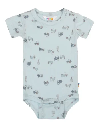 Kortærmet Body Light Blue 80