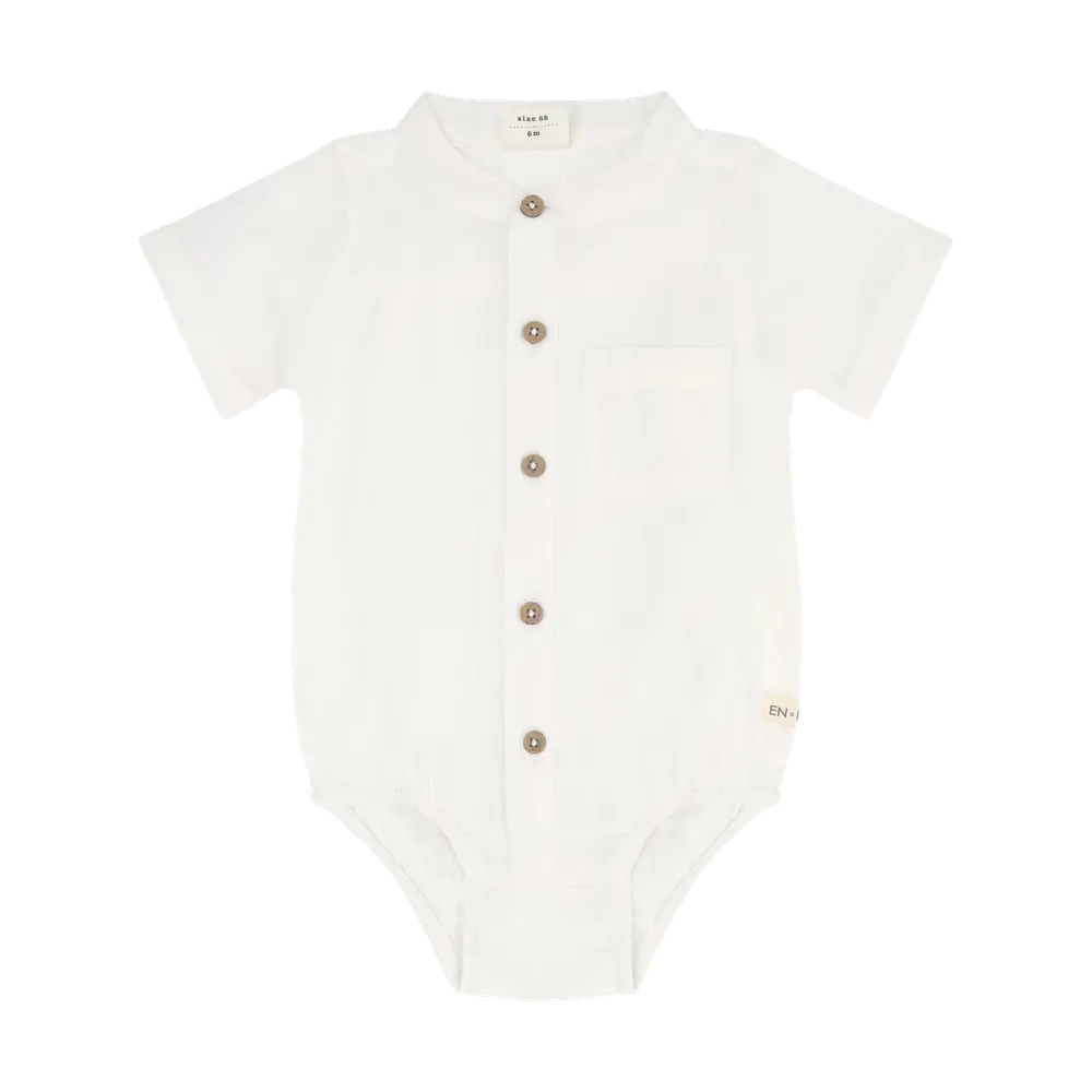 Kortærmet Bodyskjorte Egret 56