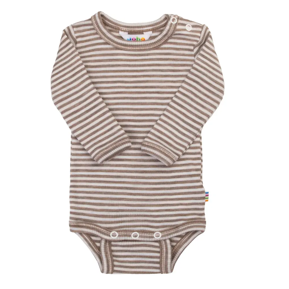 Langærmet Body Dark Beige 50
