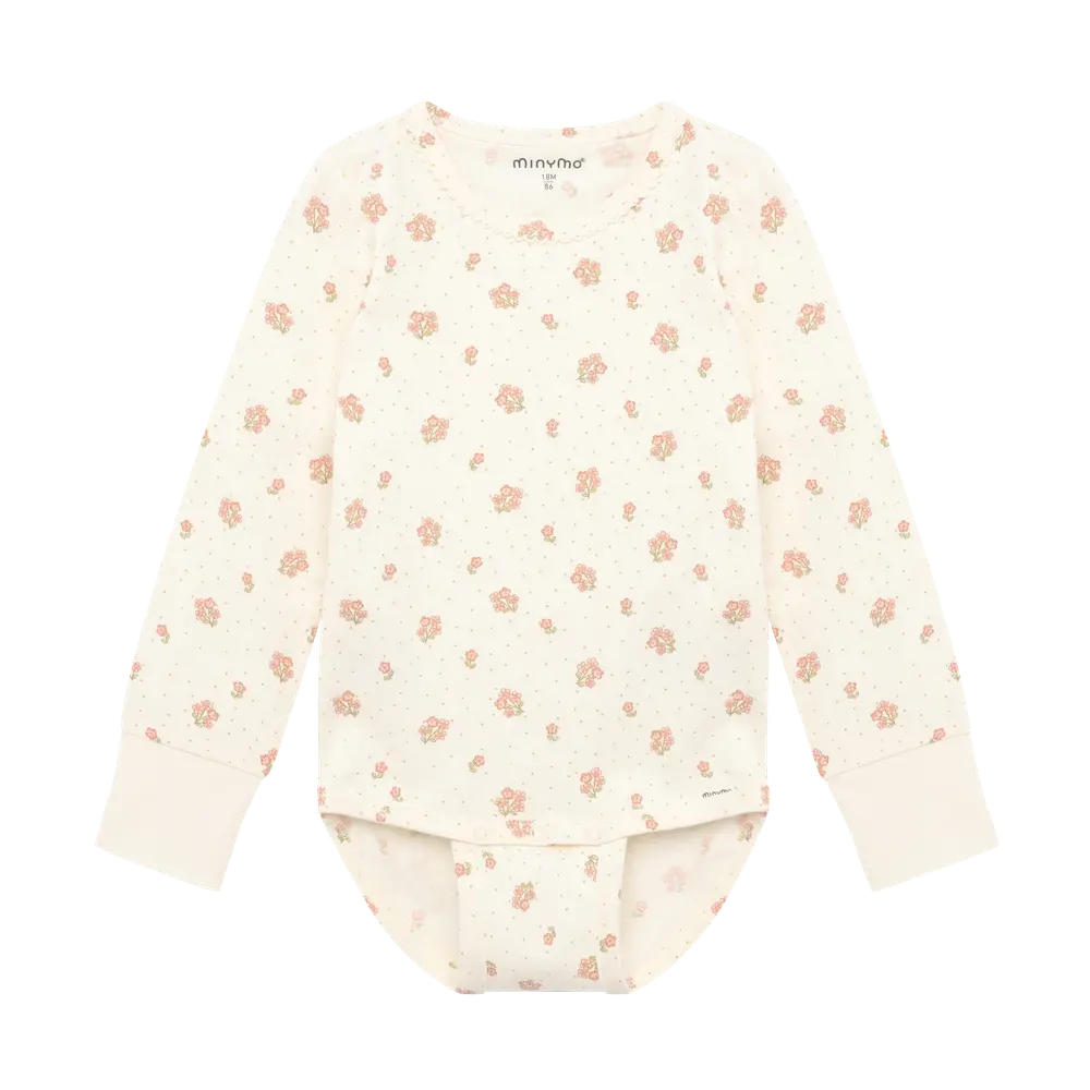 Langærmet Body Print Vanilla Ice 56
