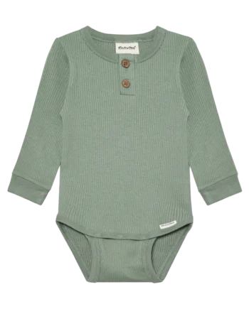 Langærmet Rib Body Lily Pad 68