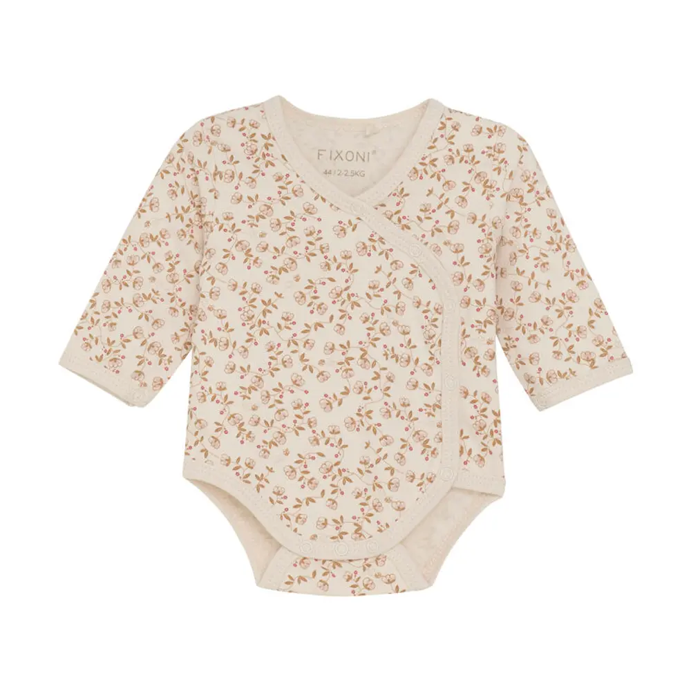 Langærmet Warp Body Print Pale Mauve 44