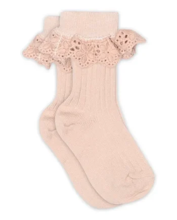 Lea Strømpe Med Blonde Rose Dust 22 24