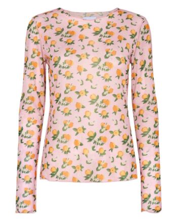 Liberte Bluse Mesh Orange Fruity