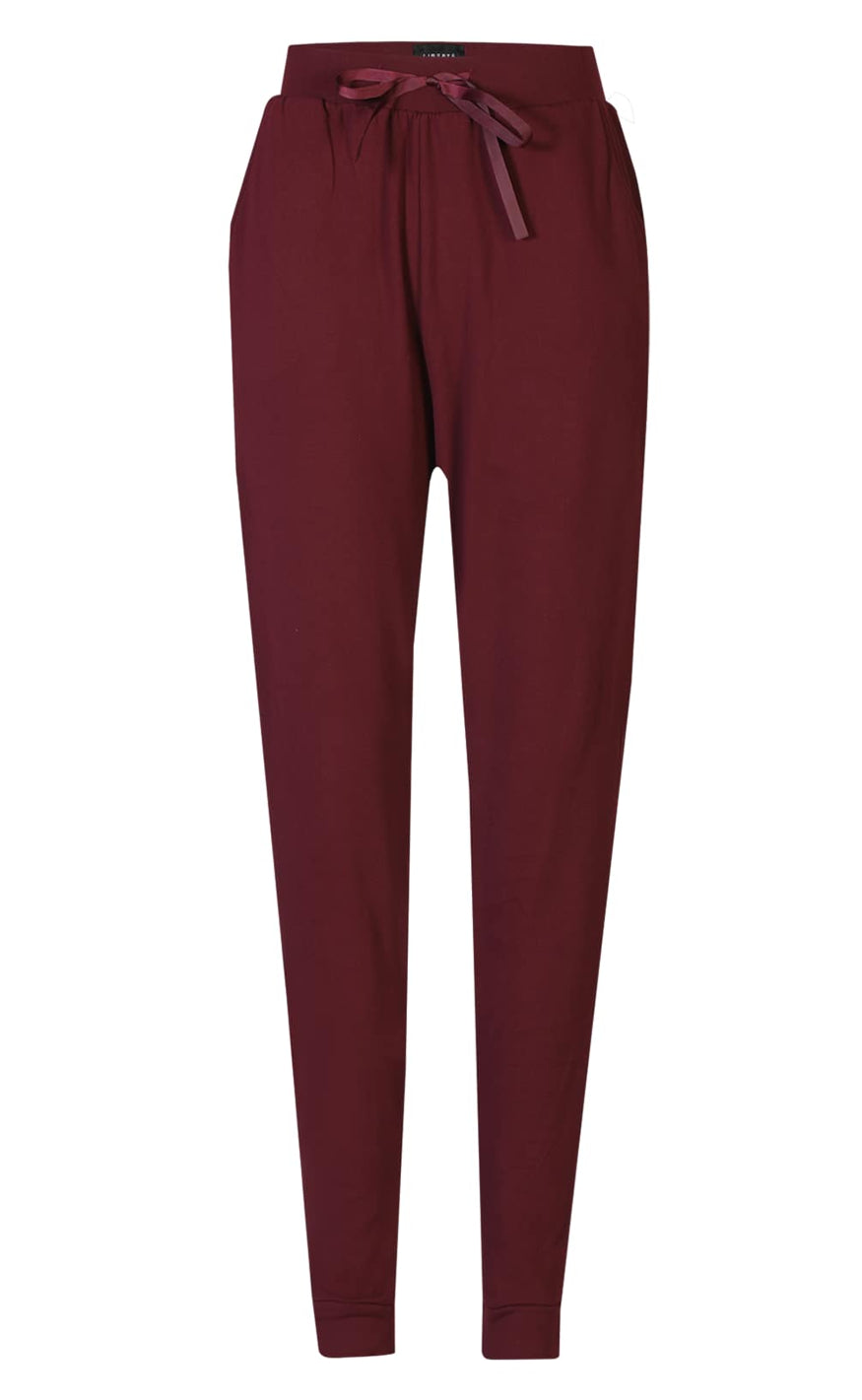 Liberte Bukser Alma Fleece Bordeaux