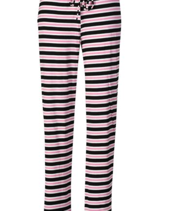 Liberte Bukser Natalia Black Bubblegum White Stripe