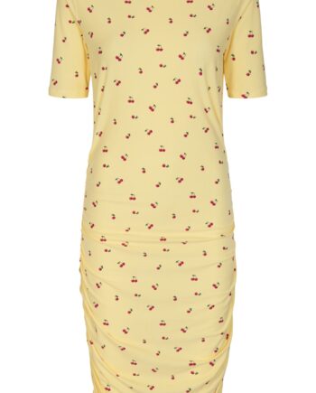 Liberte Kjole Alma Cherry Print
