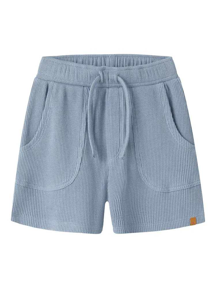 Lil Atelier Harun Sweat Shorts Dusty Blue 116