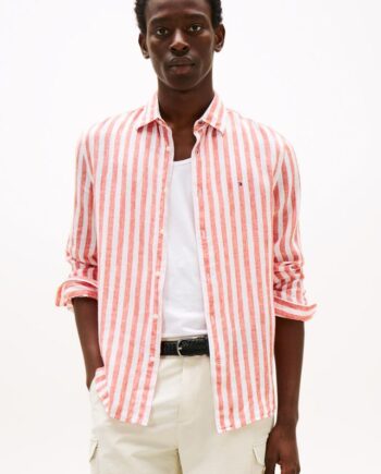 Linen Bengal Stripe Rf Shirt