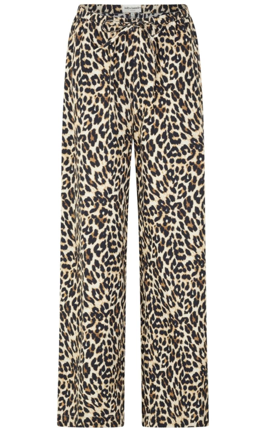 Lollys Laundry Bukser Rita Leopard Print