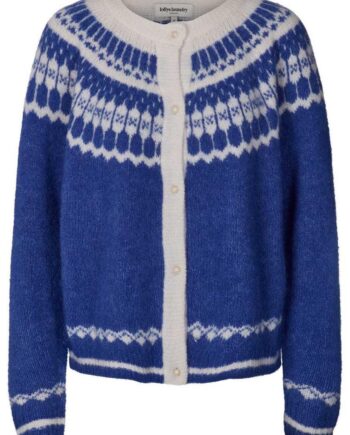 Lollys Laundry Cardigan Nova Neon Blue