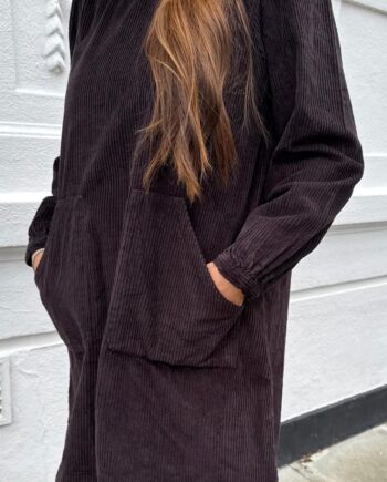 Lollys Laundry Kjole Carla Ll Dark Mokka