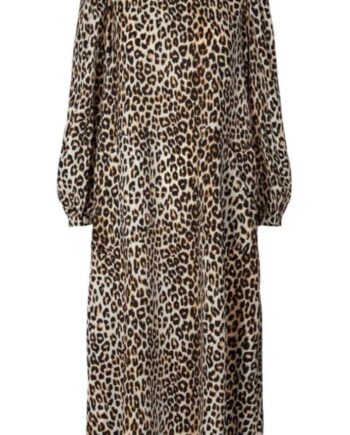 Lollys Laundry Kjole Lucas Leopard Print  Lucas