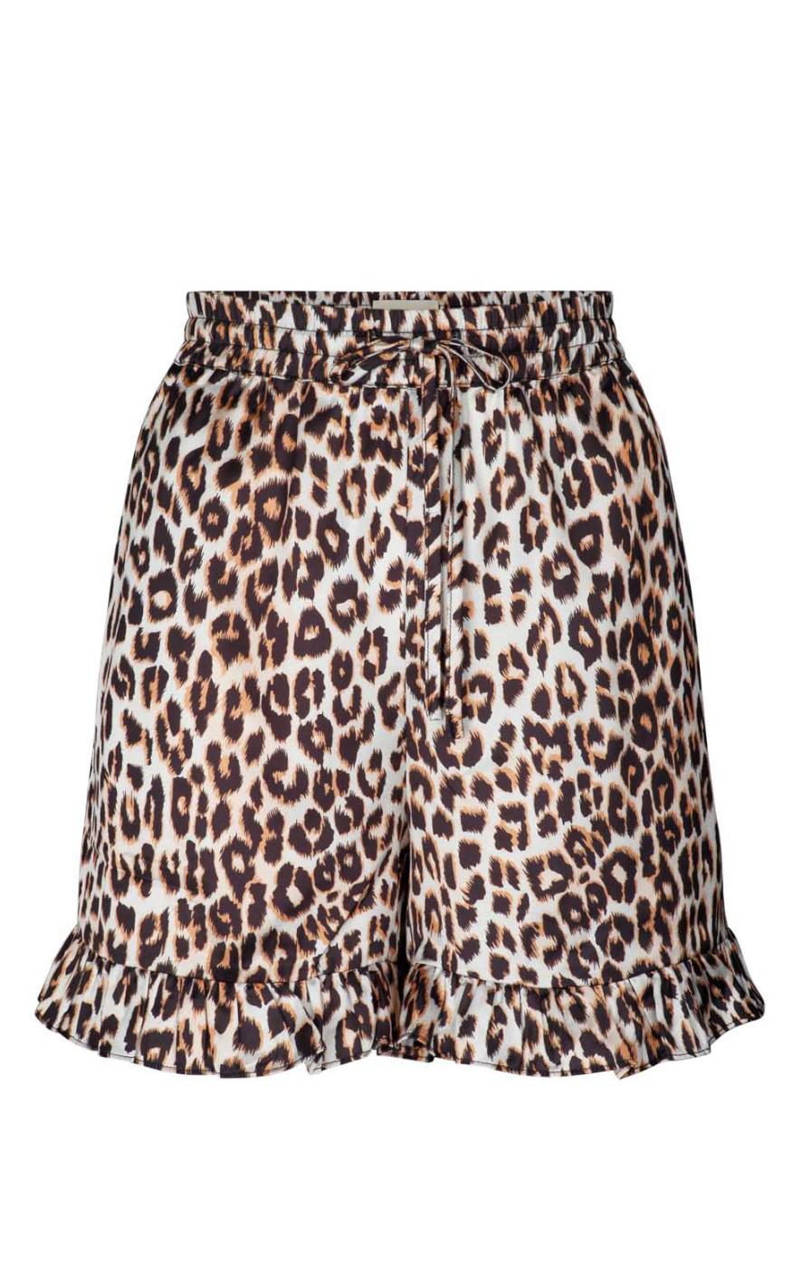 Lollys Laundry Shorts Ida Leopard Print
