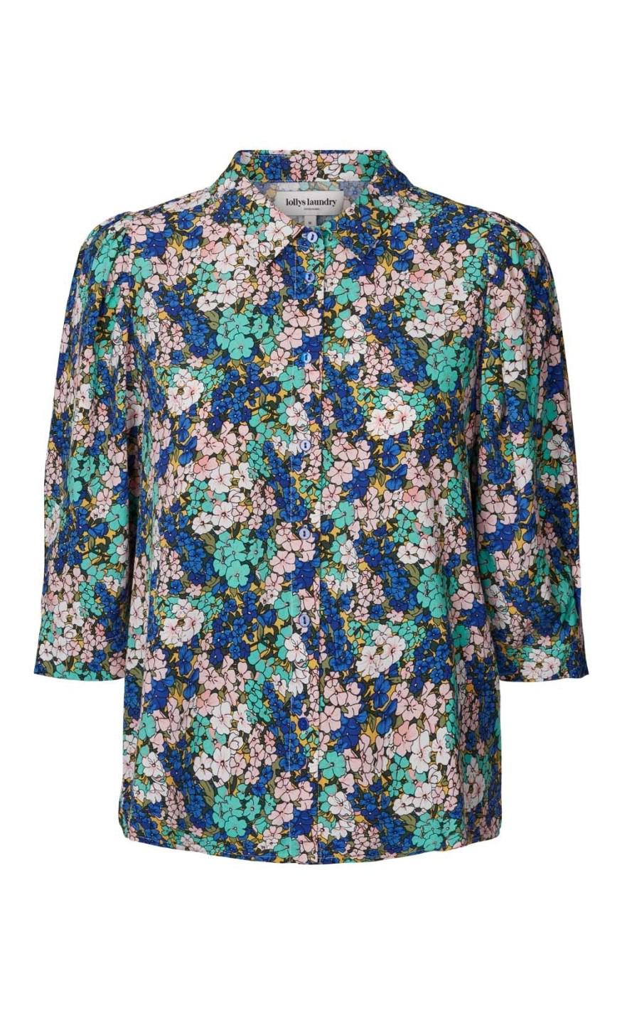 Lollys Laundry Skjorte Bono Flower Print