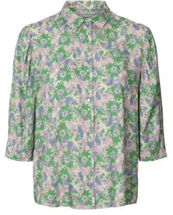 Lollys Laundry Skjorte Bono Flower Print