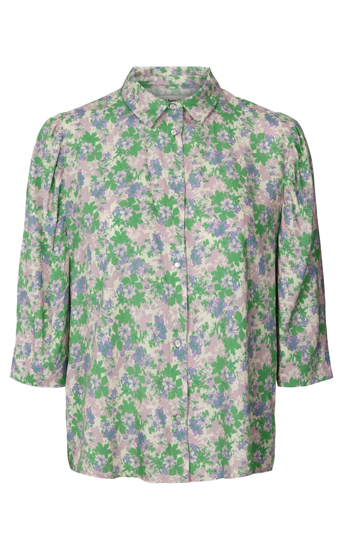 Lollys Laundry Skjorte Bono Flower Print