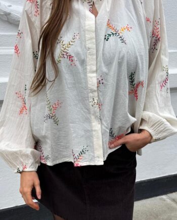 Lollys Laundry Skjorte Hailey Ll Creme