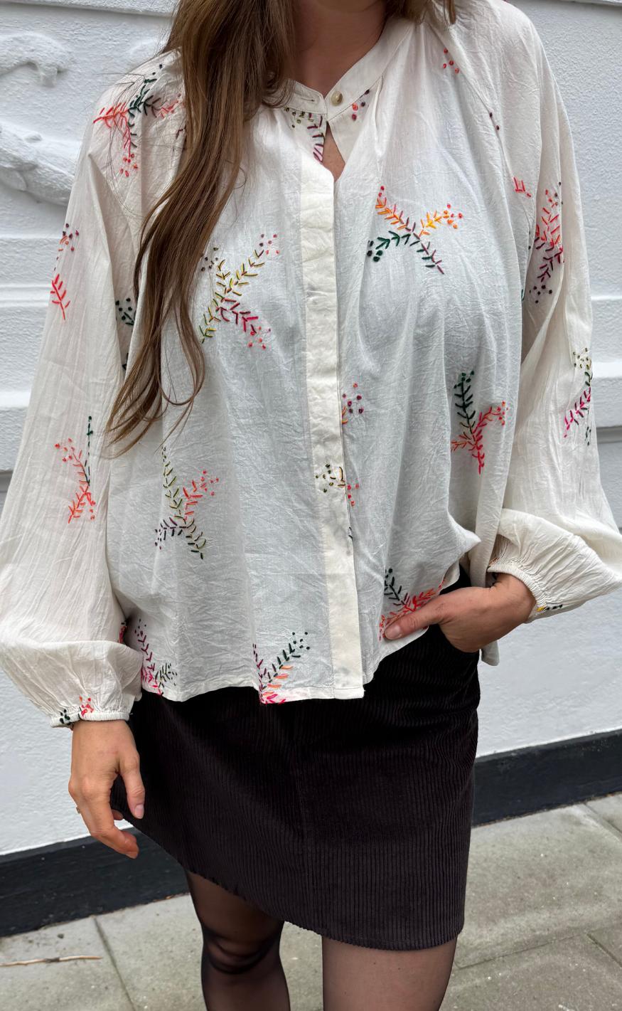 Lollys Laundry Skjorte Hailey Ll Creme