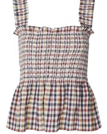 Lollys Laundry Top July Check Print