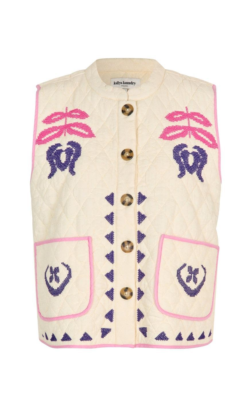 Lollys Laundry Vest Cairo Creme