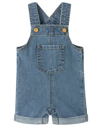 Lou Denim Smækbukser Medium Blue Denim 86