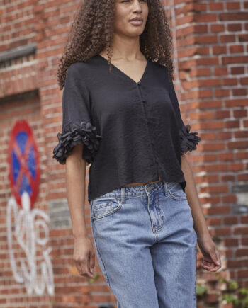 Love   Divine Bluse Love1375 Black