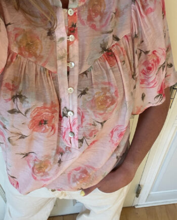 Love   Divine Bluse Love1123-  Coral Flower