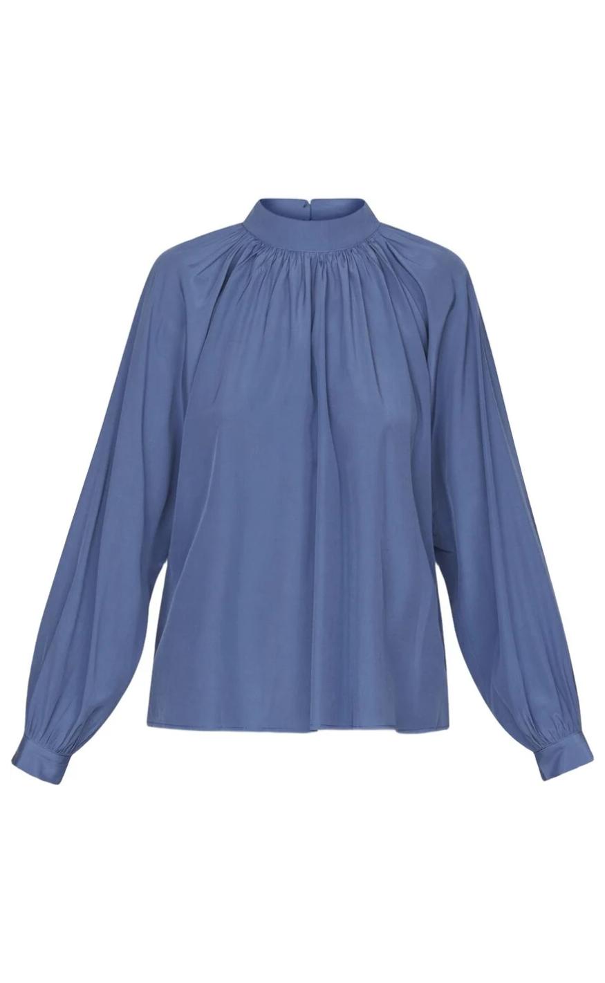 Love   Divine Bluse Love1201 Mid Blue