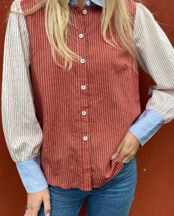 Love   Divine Bluse Love741 Stripe Mix