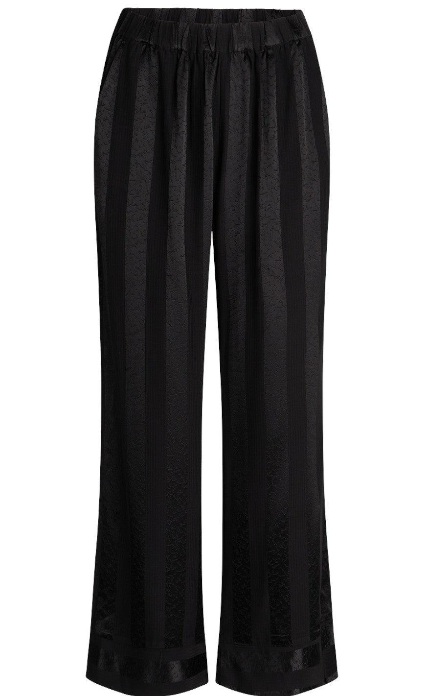 Love Divine Bukser Love763 Black Jacquard