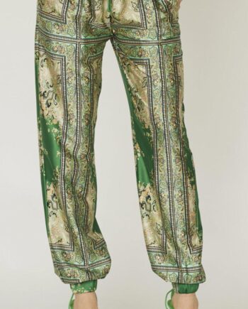 Love   Divine Bukser Love564-20 Green Paisley