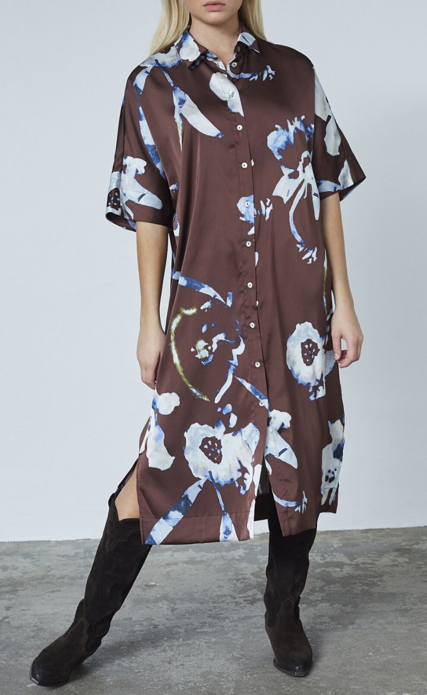 Love Divine Kjole Love1397- Choco Blue
