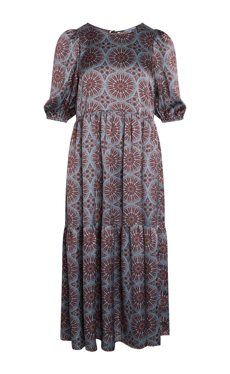 Love Divine Kjole Love703 Graphic Brown