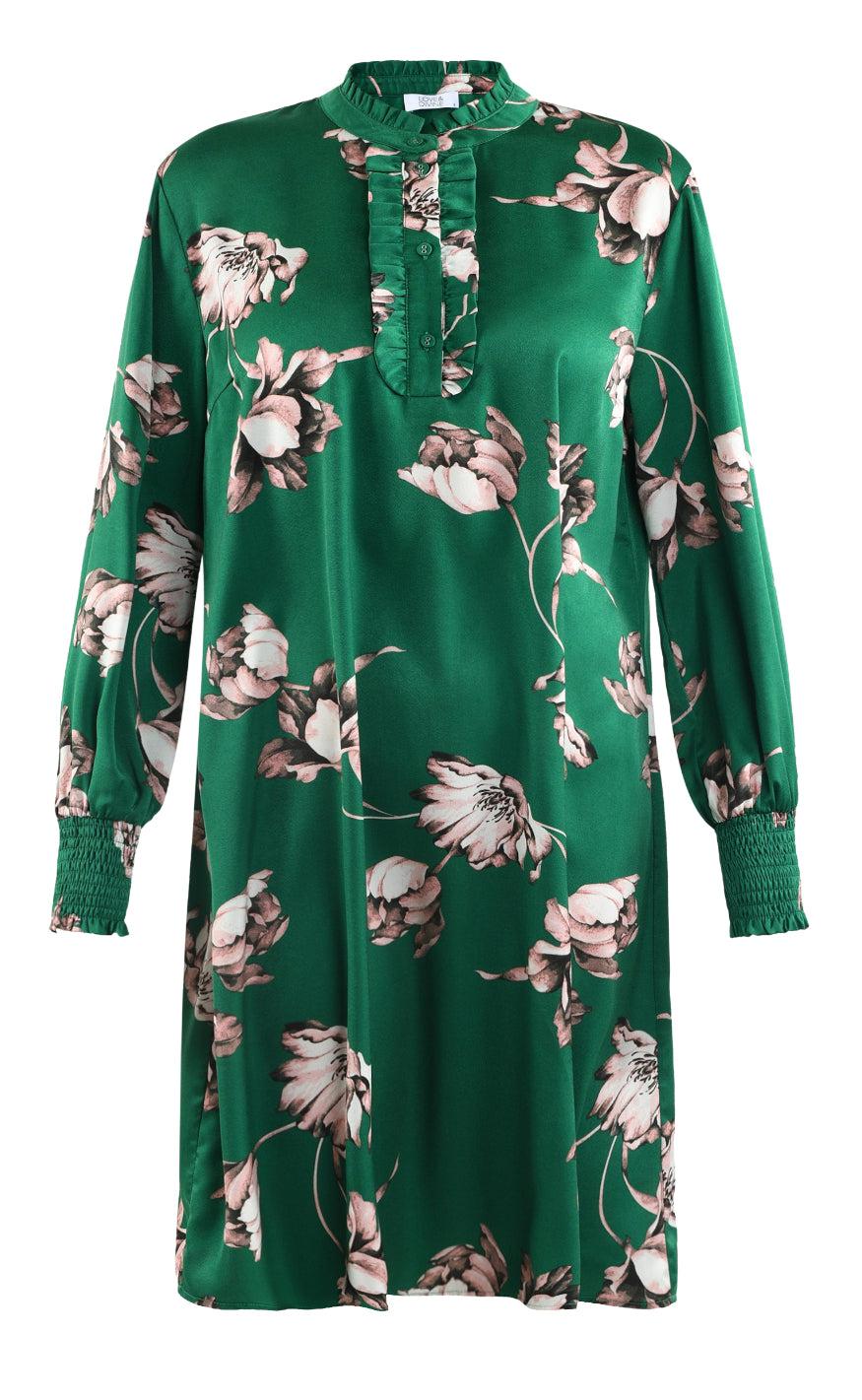 Love Divine Kjole Love876- Green Flower