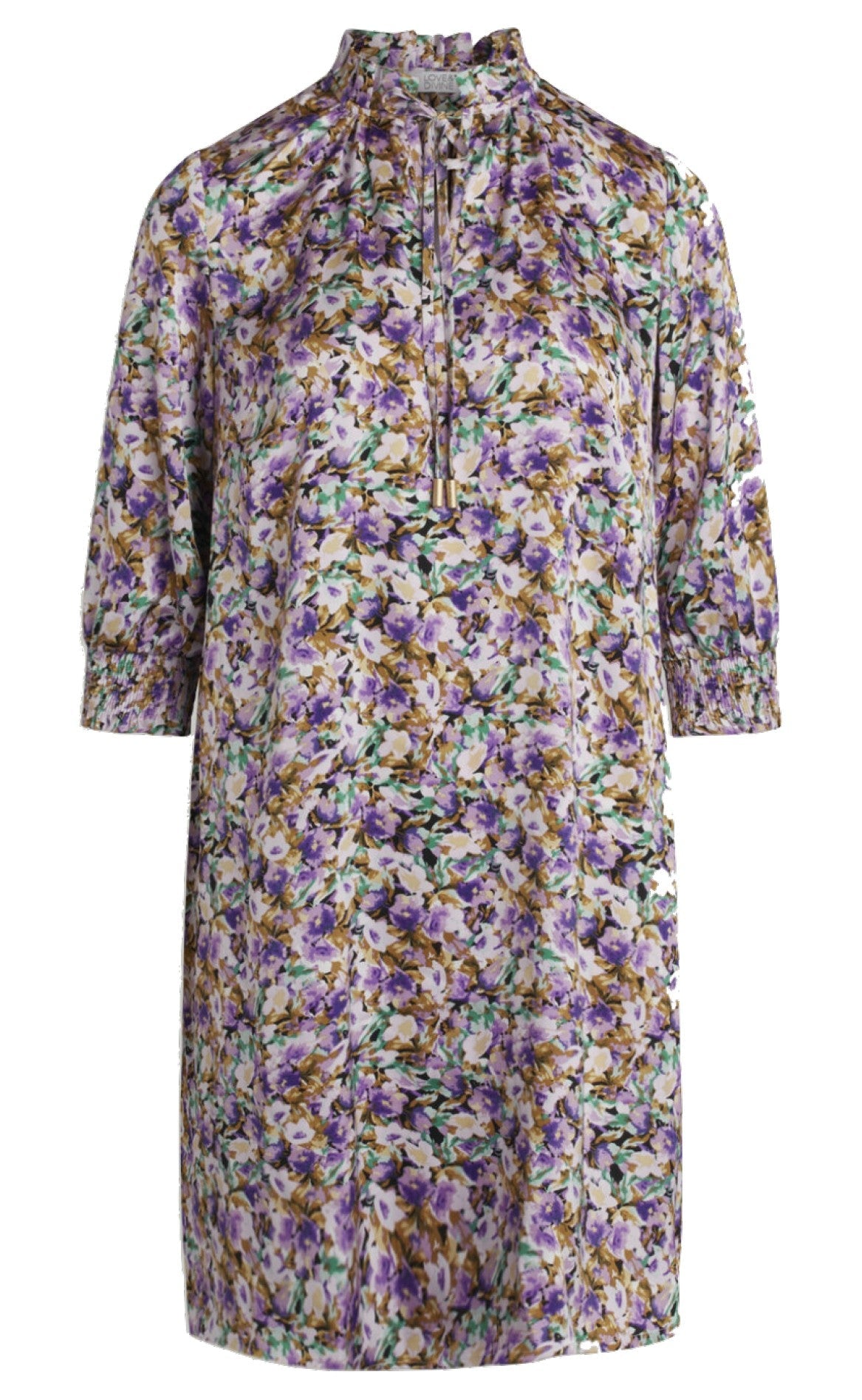 Love Divine Kjole Love669- Lilac Flower