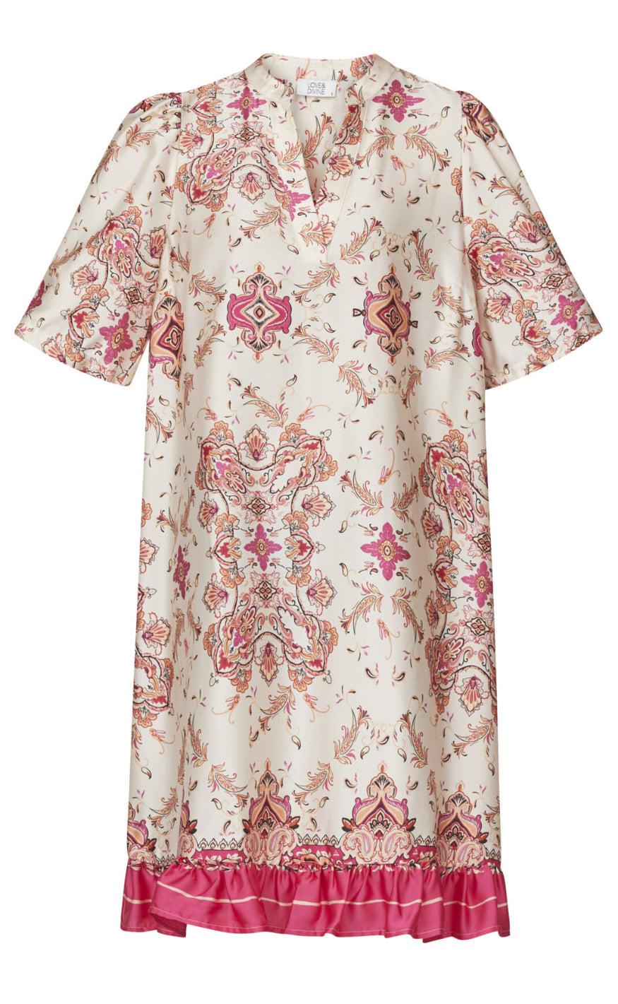 Love   Divine Kjole Love1167 Pink Paisley