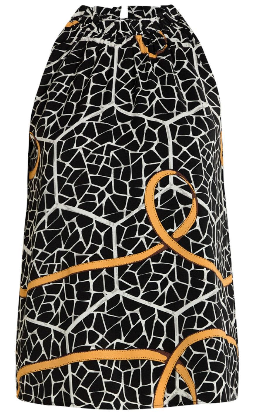 Love Divine Top Love706- Black Graphic