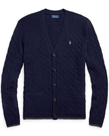 Lscablevncrg-long Sleeve-cardigan