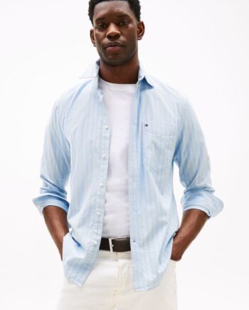 Lt Oxford Lined Stripe Rf Shirt