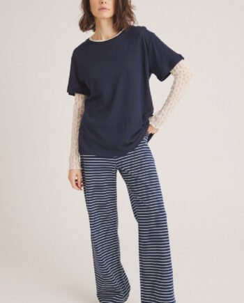 Luxzuz Bukser Beate Navy Blue