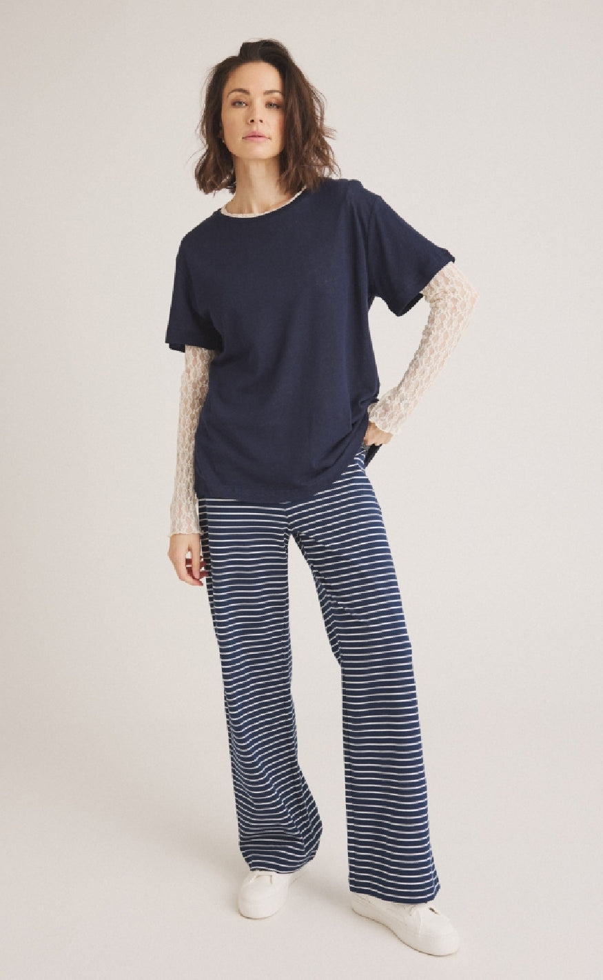 Luxzuz Bukser Beate Navy Blue