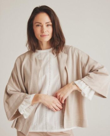 Luxzuz Cardigan Juliana Silver Powder