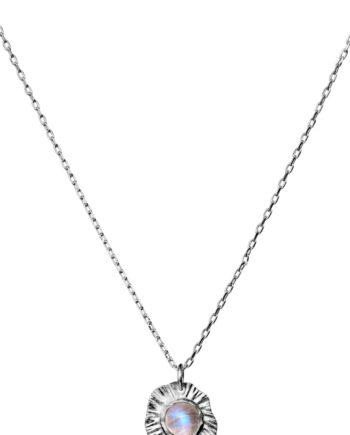 Maanesten Halskæde Astra Silver Colour