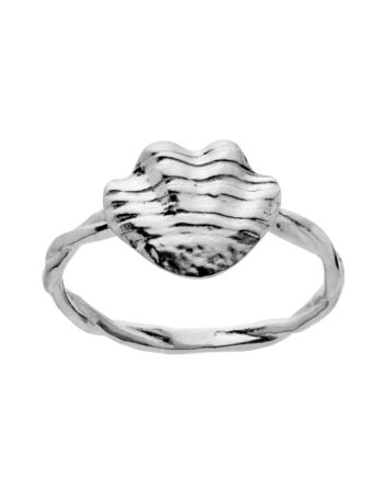 Maanesten Ring Dwyn Silver Colour