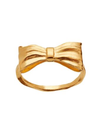 Maanesten Ring Satin Forgyldt