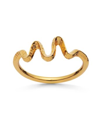 Maanesten Ring Sonar Gold Colour