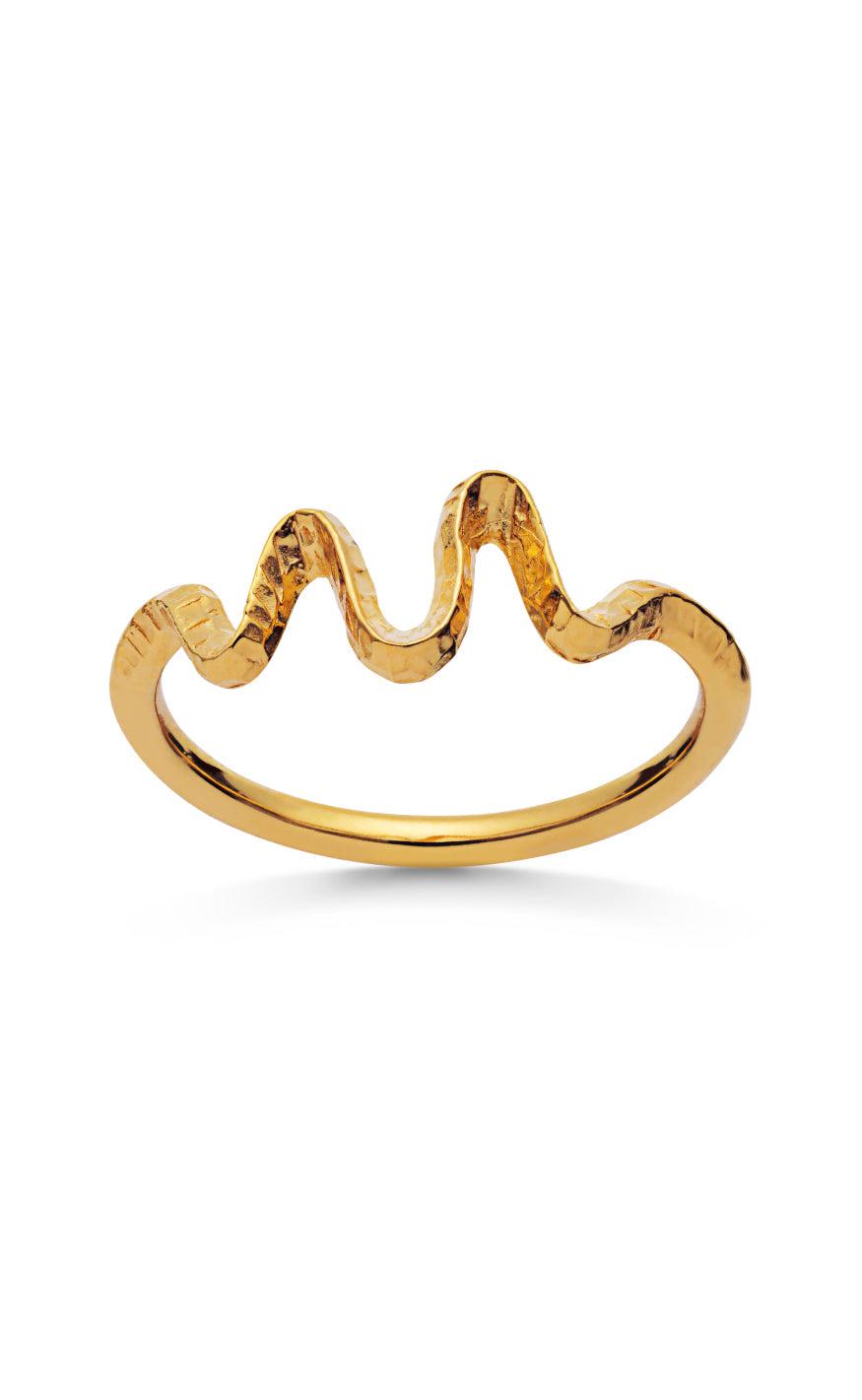 Maanesten Ring Sonar Gold Colour