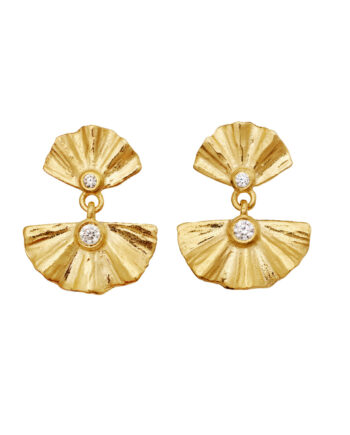 Maanesten øreringe Odile Gold Colour